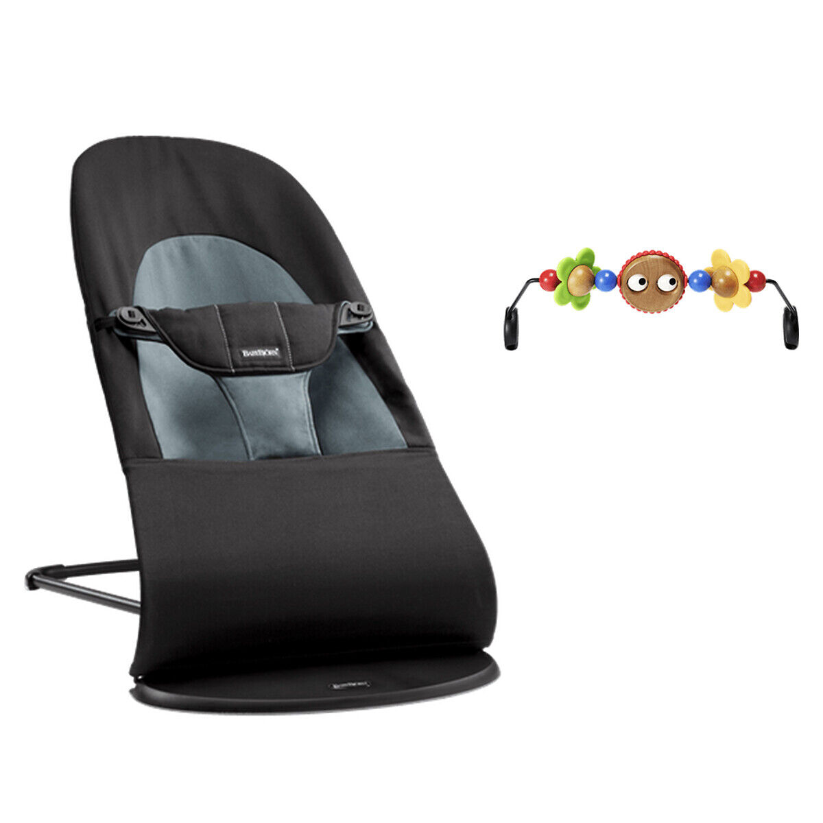 BABYBJORN Transat balance soft avec jouets en bois