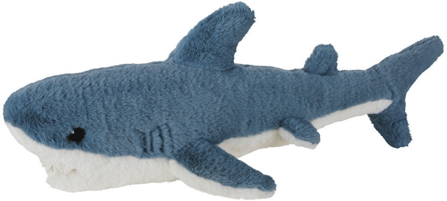 Maisons du Monde Peluche requin bleue et blanche