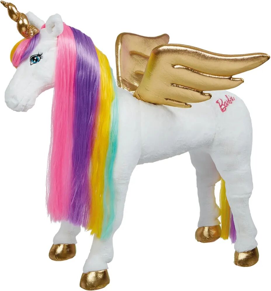 Barbie Licorne arc-en-ciel avec son 81 cm