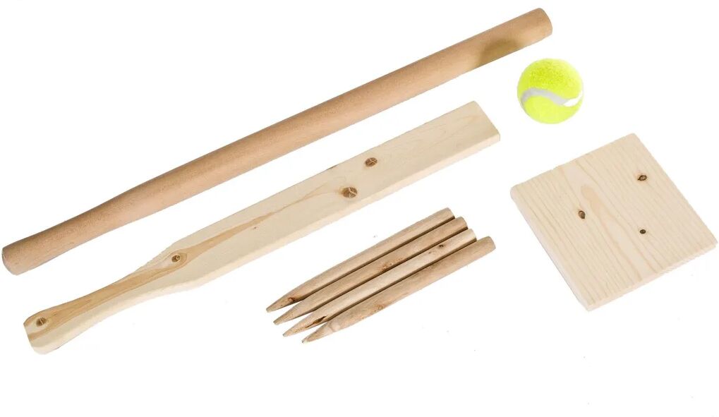 OUTDOOR PLAY Ensemble de jeu de balle de combat Softball Bois