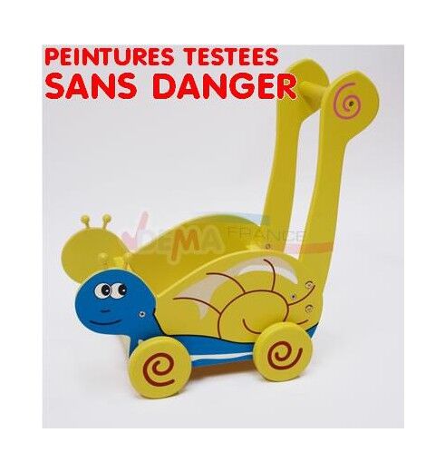 Dema Déambulateur bois escargot - apprentissage de la marche