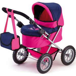 Bayer Puppenwagen »Trendy, pink/blau«, inkl. Wickeltasche Pink/Blau