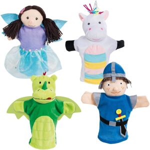 roba® Handpuppe »Handpuppenset für Kaspertheater«, (4 tlg.) bunt