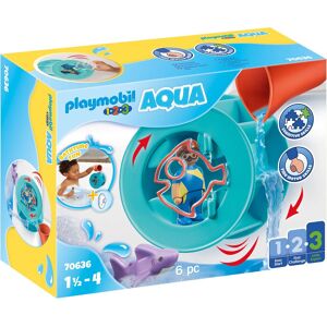 Playmobil Konstruktions-Spielset »Wasserwirbelrad mit Babyhai (70636),... bunt