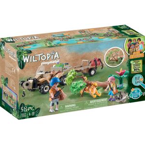 Playmobil Konstruktions-Spielset »Wiltopia - Tierrettungs-Quad (71011),... bunt