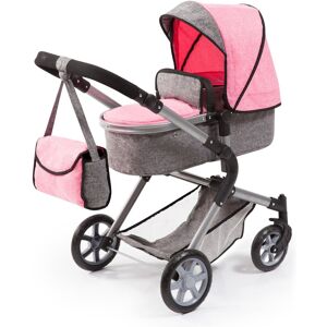 Bayer Kombi-Puppenwagen »City Neo, Grau/Rosa« Grau/Rosa