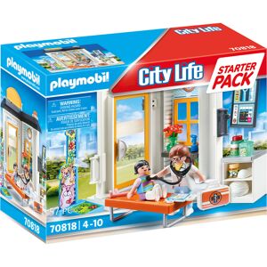 Playmobil Konstruktions-Spielset »Starter Pack Kinderärztin (70818), City... bunt