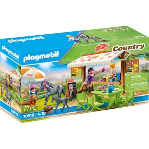 Playmobil Konstruktions-Spielset »Pony-Café (70519), Country«, (77 St.),... bunt