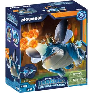 Playmobil Konstruktions-Spielset »Dragons: The Nine Realms - Plowhorn &... bunt