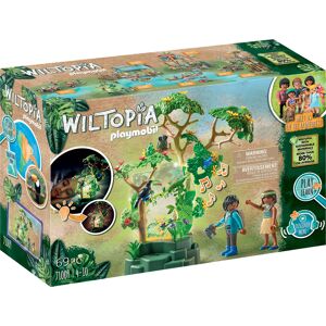 Playmobil Konstruktions-Spielset »Wiltopia - Nachtlicht Regenwald (71009),... bunt