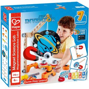 Hape Konstruktions-Spielset »Junior Inventor Magnetwissenschaftliches Labor«,... bunt