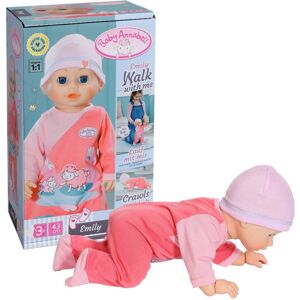 Baby Annabell Babypuppe »Emily Lauf mit mir, 43 cm«, mit Soundfunktion rosa