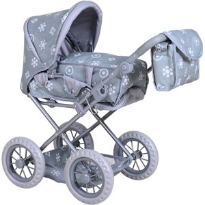 Knorrtoys® Kombi-Puppenwagen »Ruby - Royal Grey«, mit Wickeltasche Royal Grey