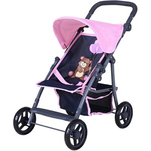 Knorrtoys® Puppenbuggy »Liba - Navy Pink Bear« Navy Pink Bear