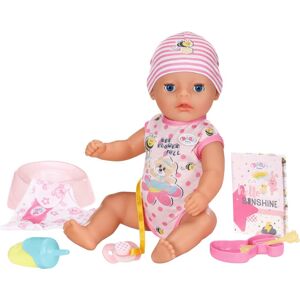 Baby Born Babypuppe »Little Baby Girl 36 cm«, mit 7 Funktionen rosa