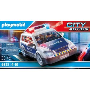 Playmobil Konstruktions-Spielset »Polizei-Einsatzwagen (6873), City Action«,... bunt