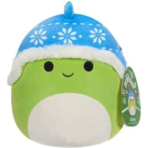 Squishmallow Plüschfigur »Winter Danny 19 cm« Blau, Grün, weiss