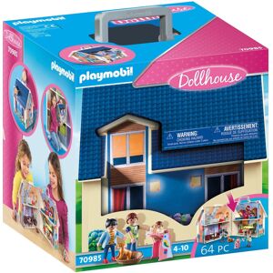 Playmobil Konstruktions-Spielset »Mitnehm-Puppenhaus (70985), Dollhouse«,... bunt