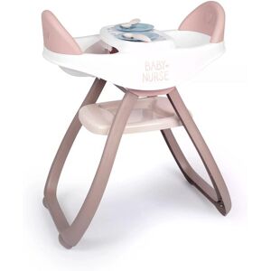 Smoby Puppen Accessoires-Set »Baby Nurse Twin Highchair« natur, Rosa, weiss