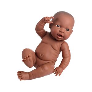 Bayer Babypuppe »Newborn Baby Black Girl«, (1 tlg.) braun