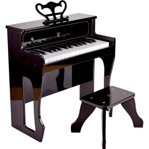 Hape Spielzeug-Musikinstrument »Klangvolles E-Piano«, inklusive Hocker; FSC®-... schwarz
