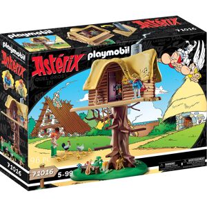 Playmobil Konstruktions-Spielset »Troubadix mit Baumhaus (71016), Asterix«,... bunt