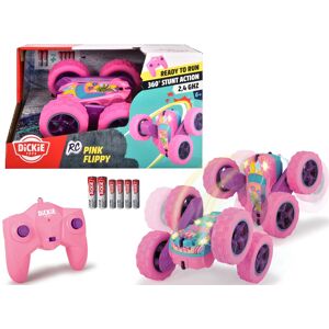 Dickie Toys RC-Monstertruck »Pink Flippy; 2,4 GHz«, mit Licht, Rotations- und... pink/türkis