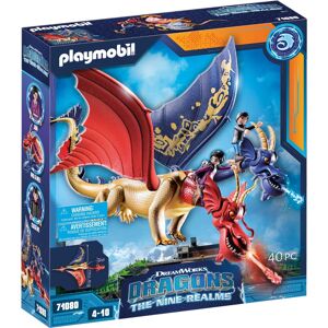 Playmobil Konstruktions-Spielset »Dragons: The Nine Realms - Wu & Wei mit... bunt