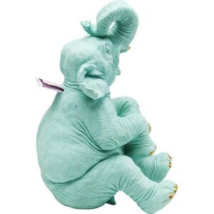 KARE Spardose »Happy Elephant Türkis« Türkis Größe