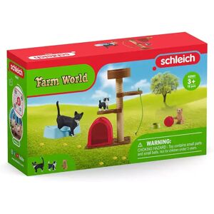 Schleich - 42501 Spielspass Für Niedliche Katzen, Multicolor