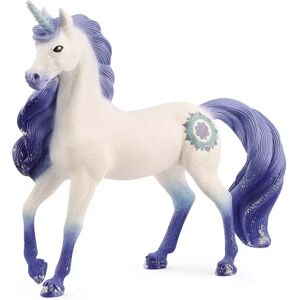 Schleich - 70715 Mandala Einhorn Hengst, Multicolor