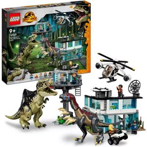 Lego - 76949 Giganotosaurus & Therizinosaurus Angriff, Multicolor