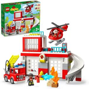 Lego - 10970 Feuerwehrwache Mit Hubschrauber, Multicolor