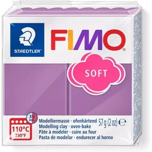 Fimo - Modelliermasse, Ofenhärtend, Soft, 5.5x5.5x1.5cm, Blau