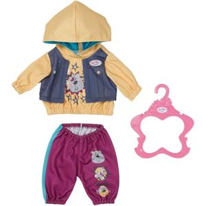 Zapf Creation - Baby Born Outfit Mit Hoody 43cm, Multicolor