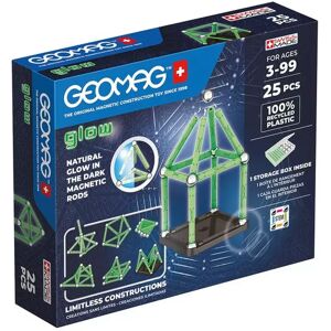 Geomag - Panels Green Line Glow 25 Teile, Multicolor