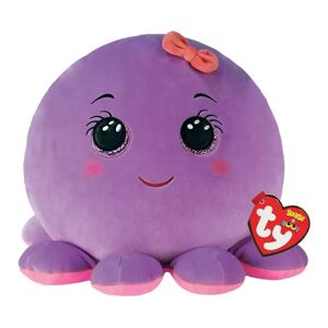 Ty - Squish-A-Boo Kissen, Octavia Octopus, 20cm, Violett