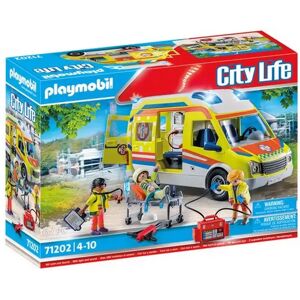 Playmobil - 71202 Rettungswagen Mit Licht Und Sound, Multicolor