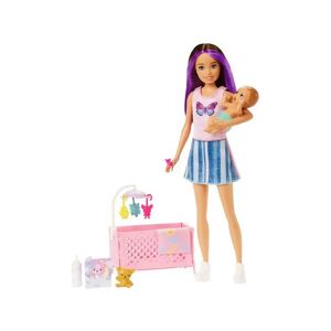 Barbie - Skipper Babysitters Schlafendes Baby Spielset, Multicolor
