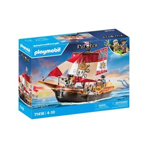 Playmobil - 71418 Kleines Piratenschiff, Multicolor
