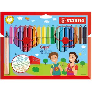 Stabilo - Filzstifte Set, 18 Pezzi, Multicolor