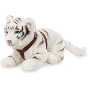 Leosco - Tiger Weiss Sitzend, 43cm, Weiss