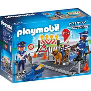 Playmobil - 6924 Police-Strassensperre, Multicolor