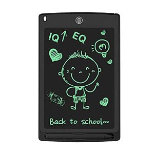 GUYUCOM LCD Schreibtablett Kinder 8,5 Zoll, Spielzeug ab 3 4 5 6 7 8 Jahre, Schreibtafel Elektronisch als Lernspielzeug Maltafel für Kinder(Schwarz)