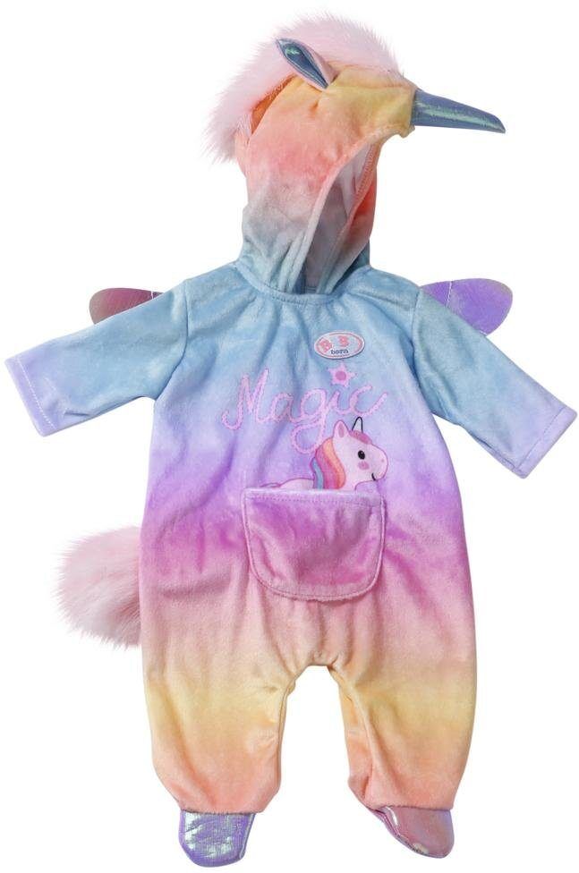 Baby Born Puppenkleidung »Kuschelanzug Einhorn« bunt