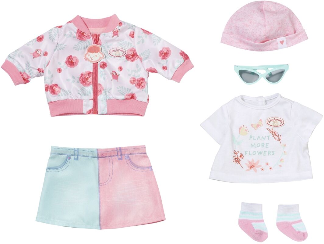 Baby Annabell Puppenkleidung »Deluxe Frühling«, (Set, 6 tlg.) rosa