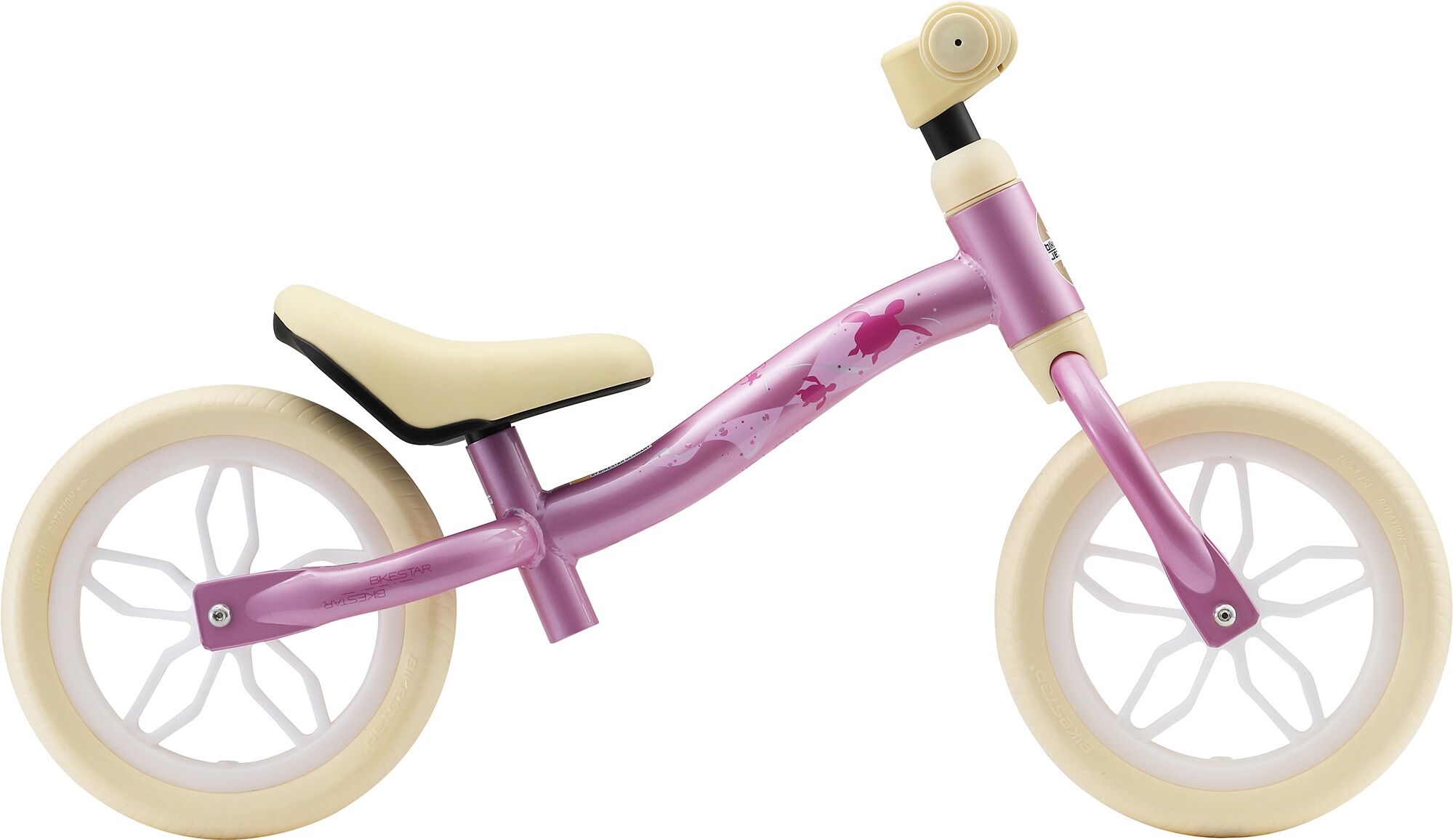 Bikestar Laufrad »Lightrunner« Floral Pink