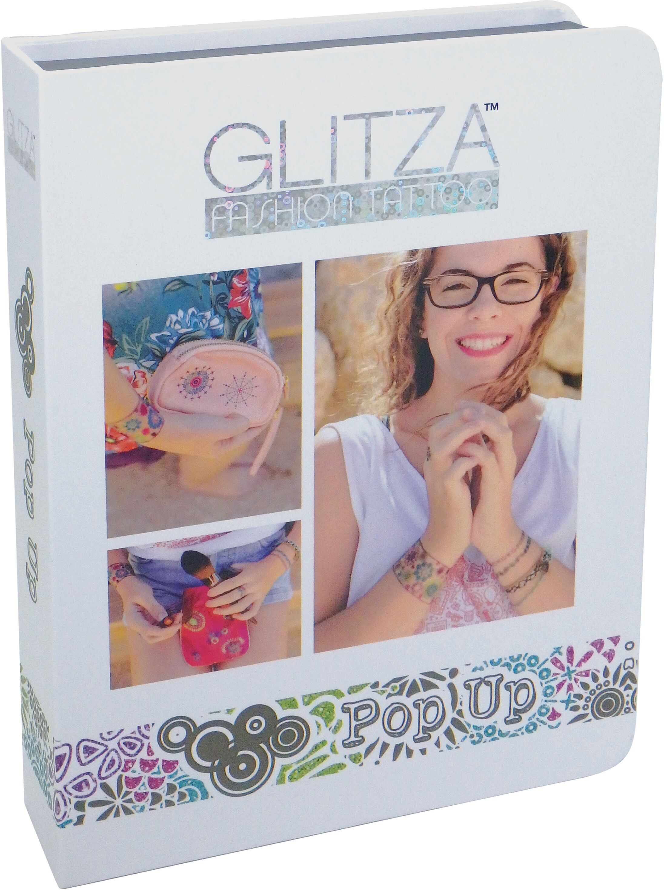 Knorrtoys® Kreativset »GLITZA FASHION Deluxe Set Pop Up«, (Set), Fördert die... bunt