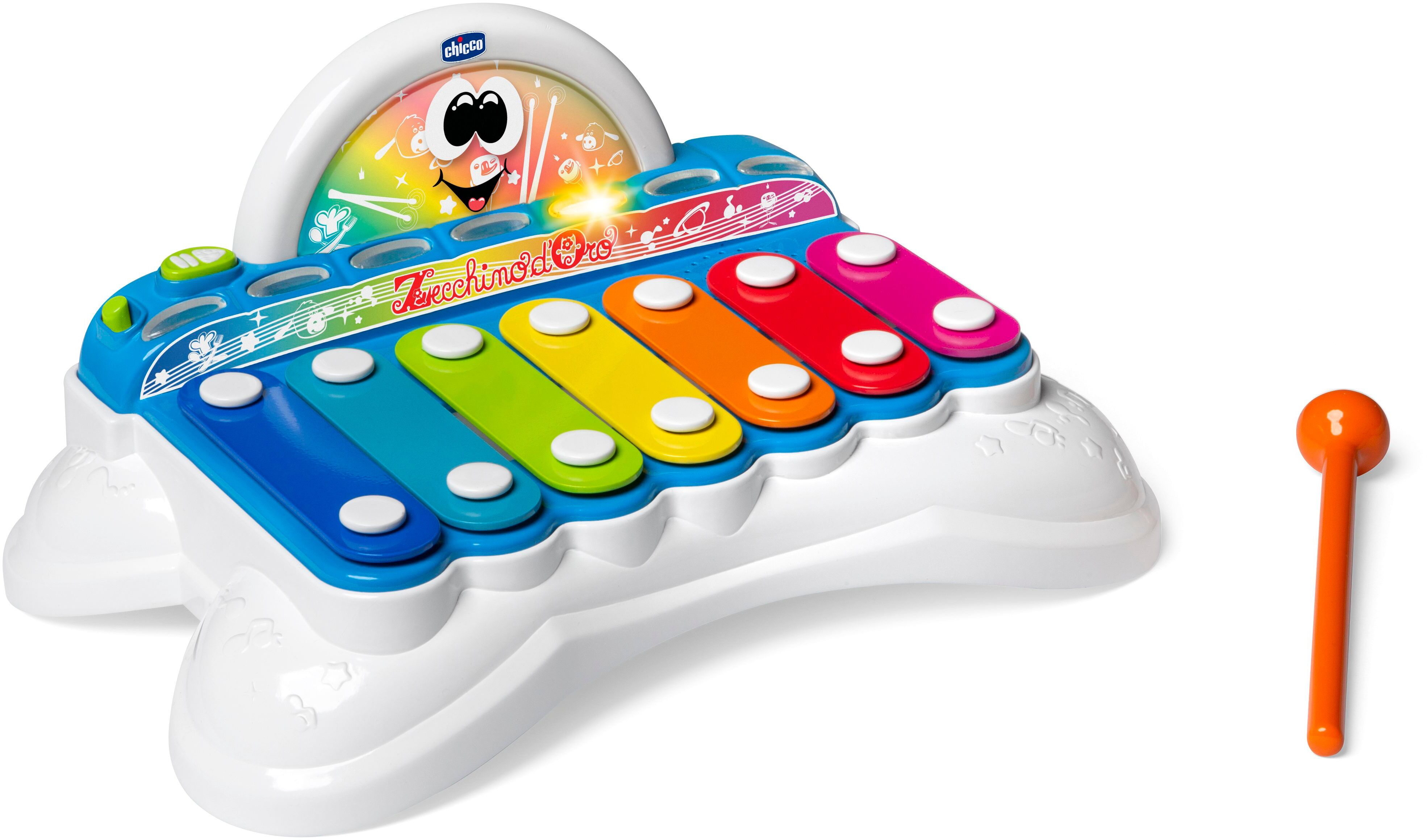 Chicco Spielzeug-Musikinstrument »Flashy das Xylophon«, mit Licht und Sound bunt