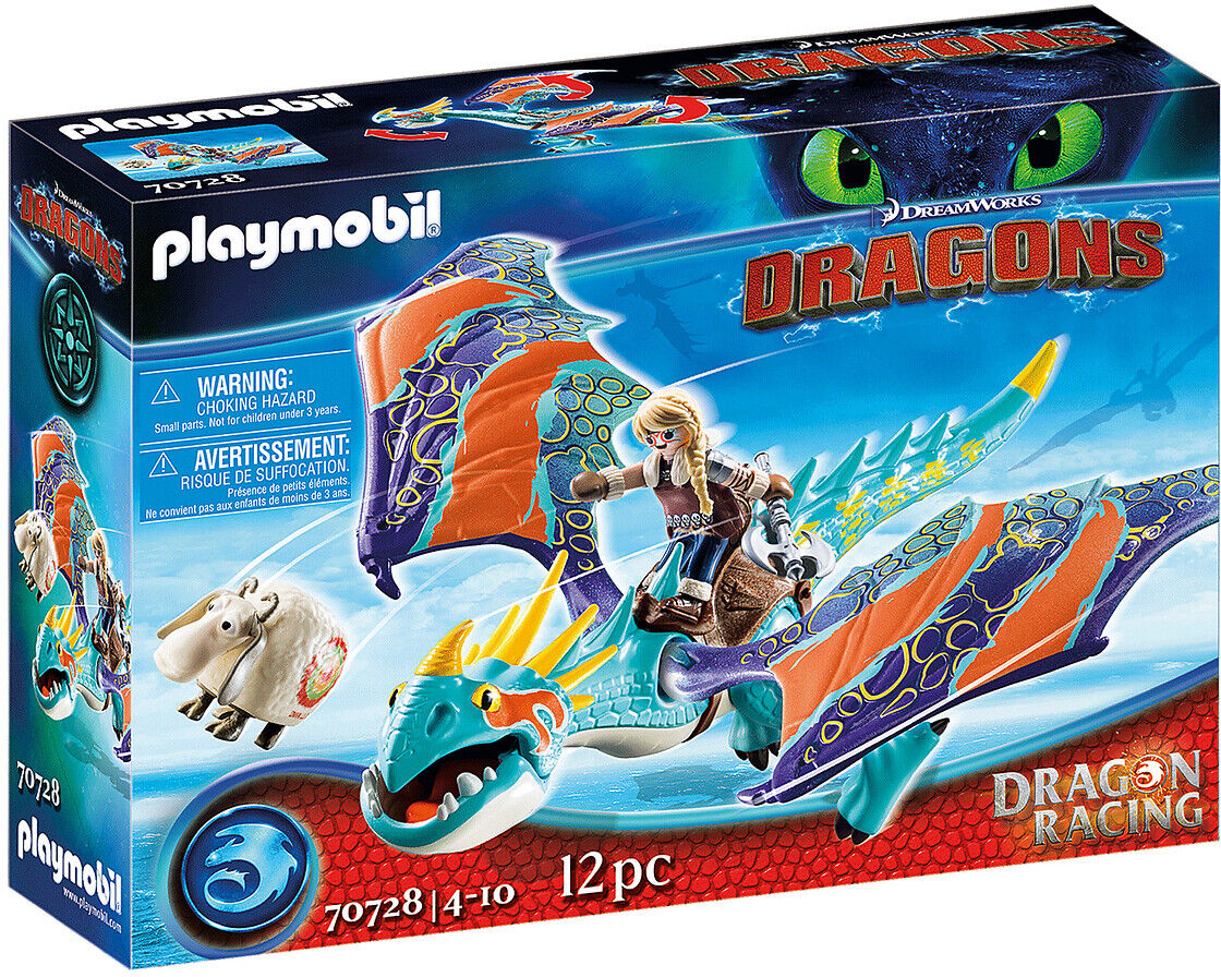 Playmobil Dragon Racing: Astrid und Sturmpfeil MEHRFARBIG